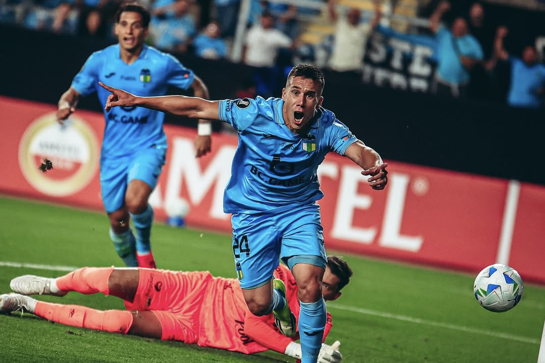 Francisco González anotó el único gol con el que O'Higgins tomó ventaja ante Tolima.