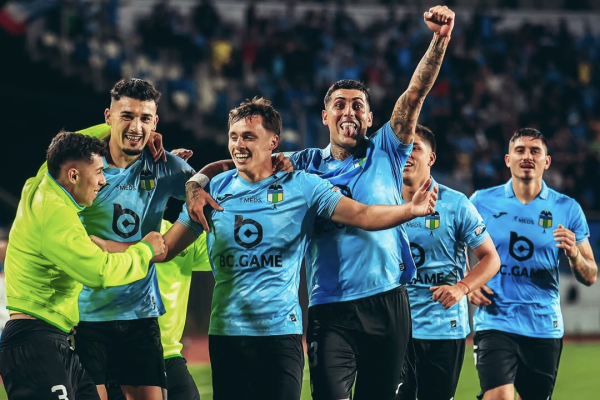 Bastián Yáñez convirtió el único gol con el que O'Higgins triunfó ante la Católica.