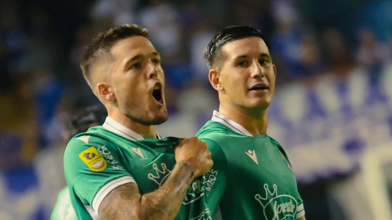 Franco Troyansky anotó el 3-0 con el que el Audax goleó a Concepción en La Florida.