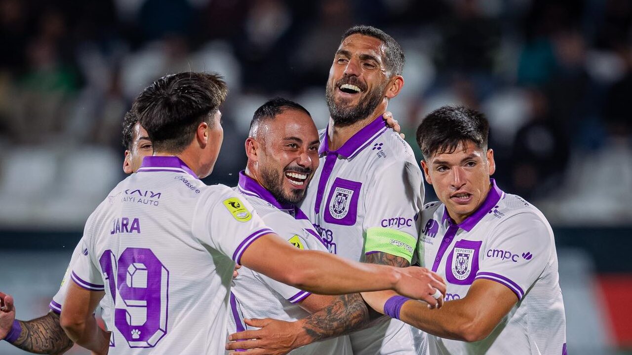 Joaquín Larrivey anotó el único gol con el que Concepción batió a Palestino en La Cisterna.