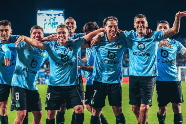 O'Higgins superó al Audax en Rancagua.